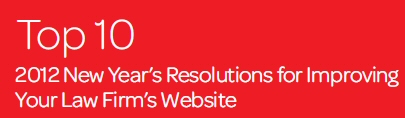 top 10 new year's resolutions for your law firm website